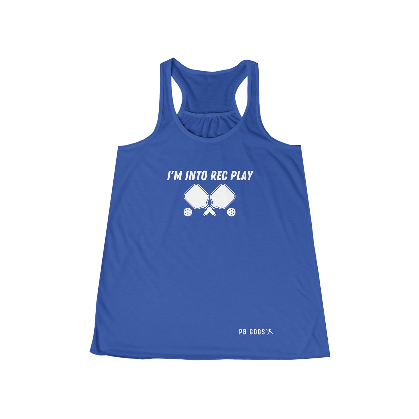 I'm Into Rec Play Women's Flowy Racerback Tank