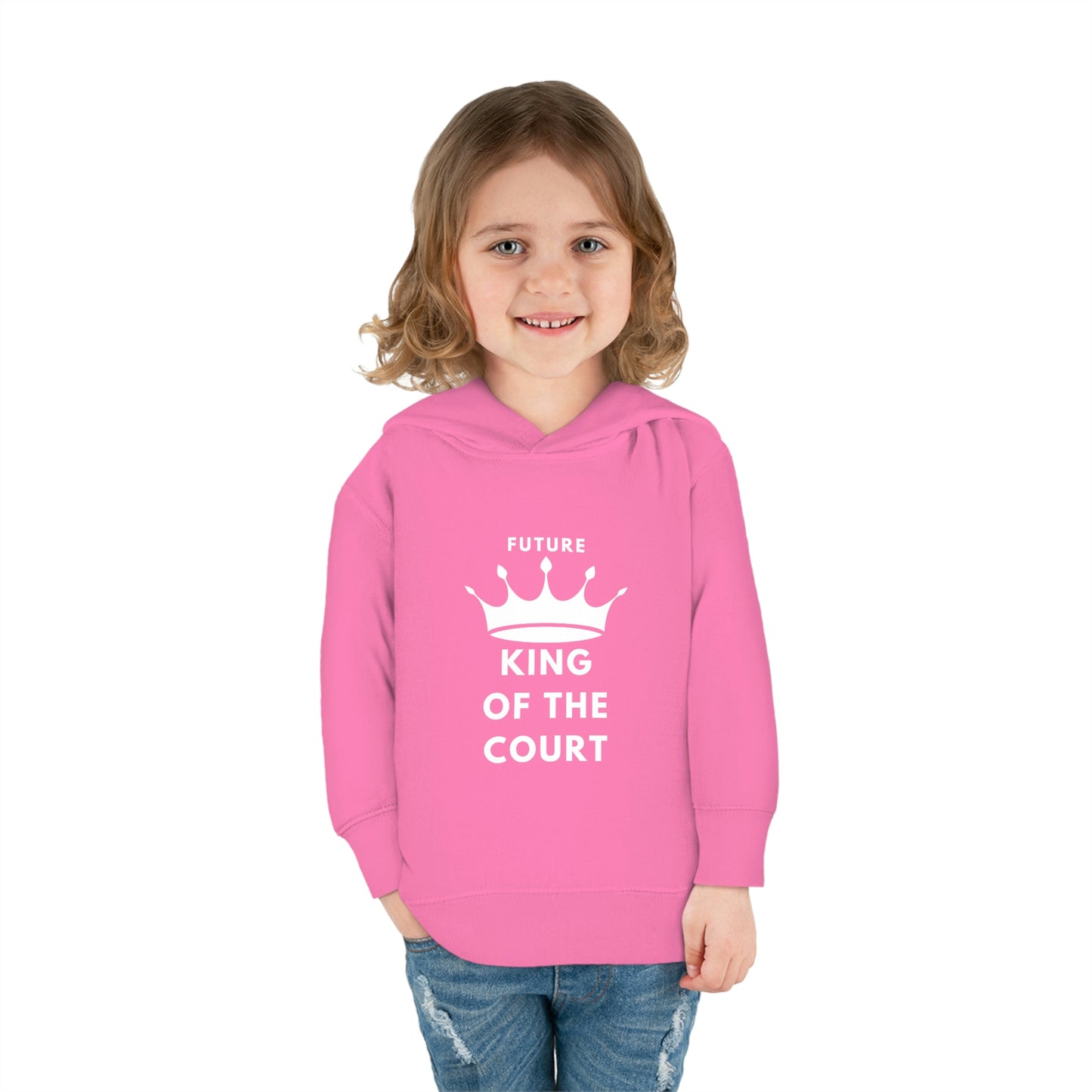 King of the Court Toddler Pullover Fleece Hoodie