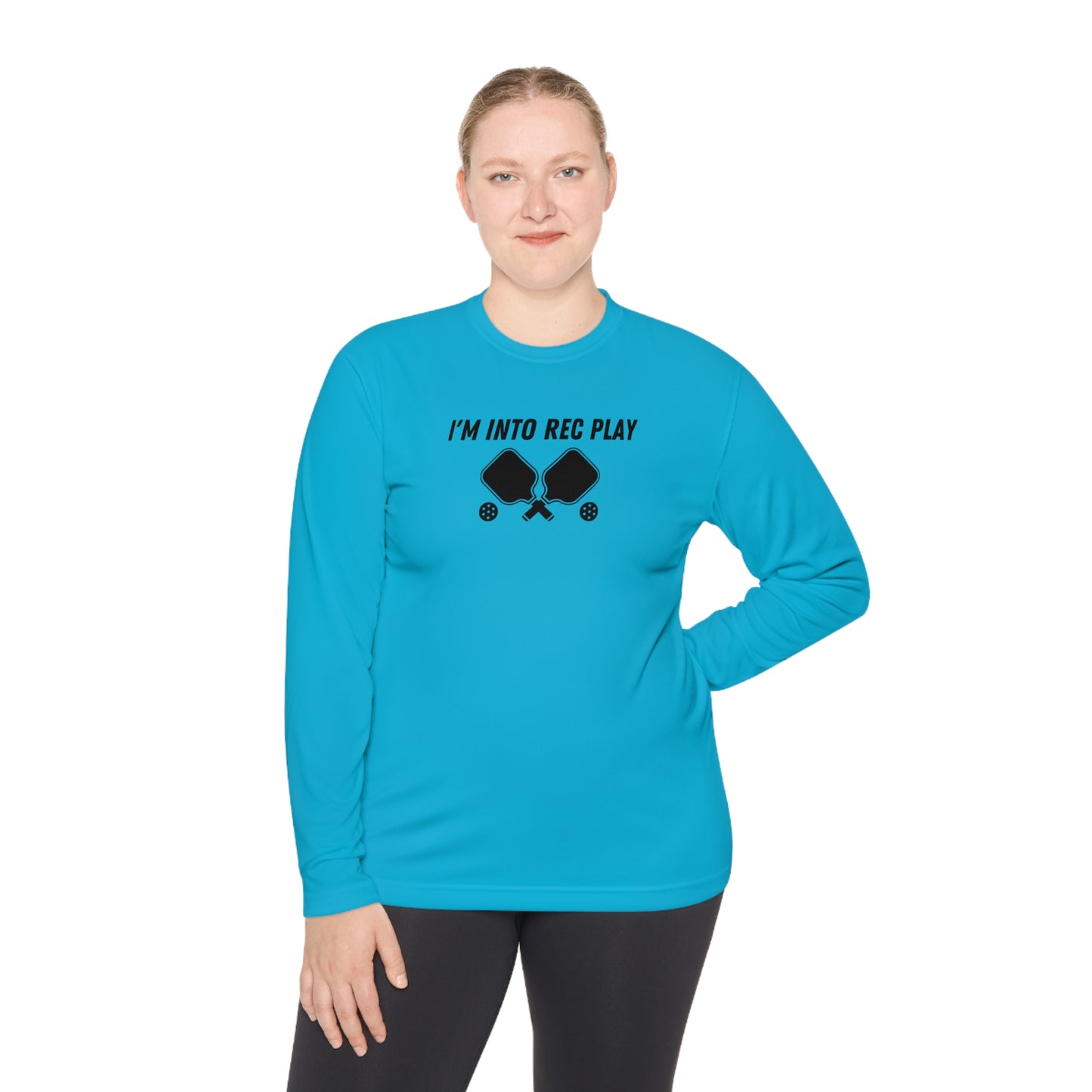 I'm Into Rec Play Unisex Lightweight Long Sleeve Tee (UPF 40)