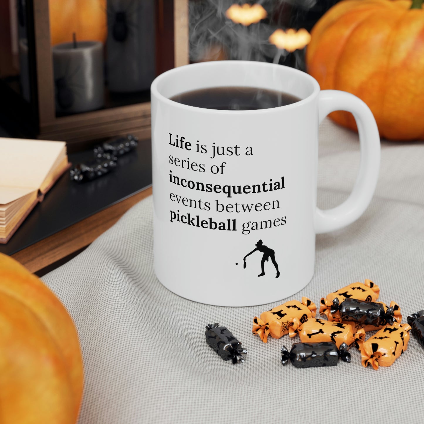 Life is Just Pickleball Mug 11oz