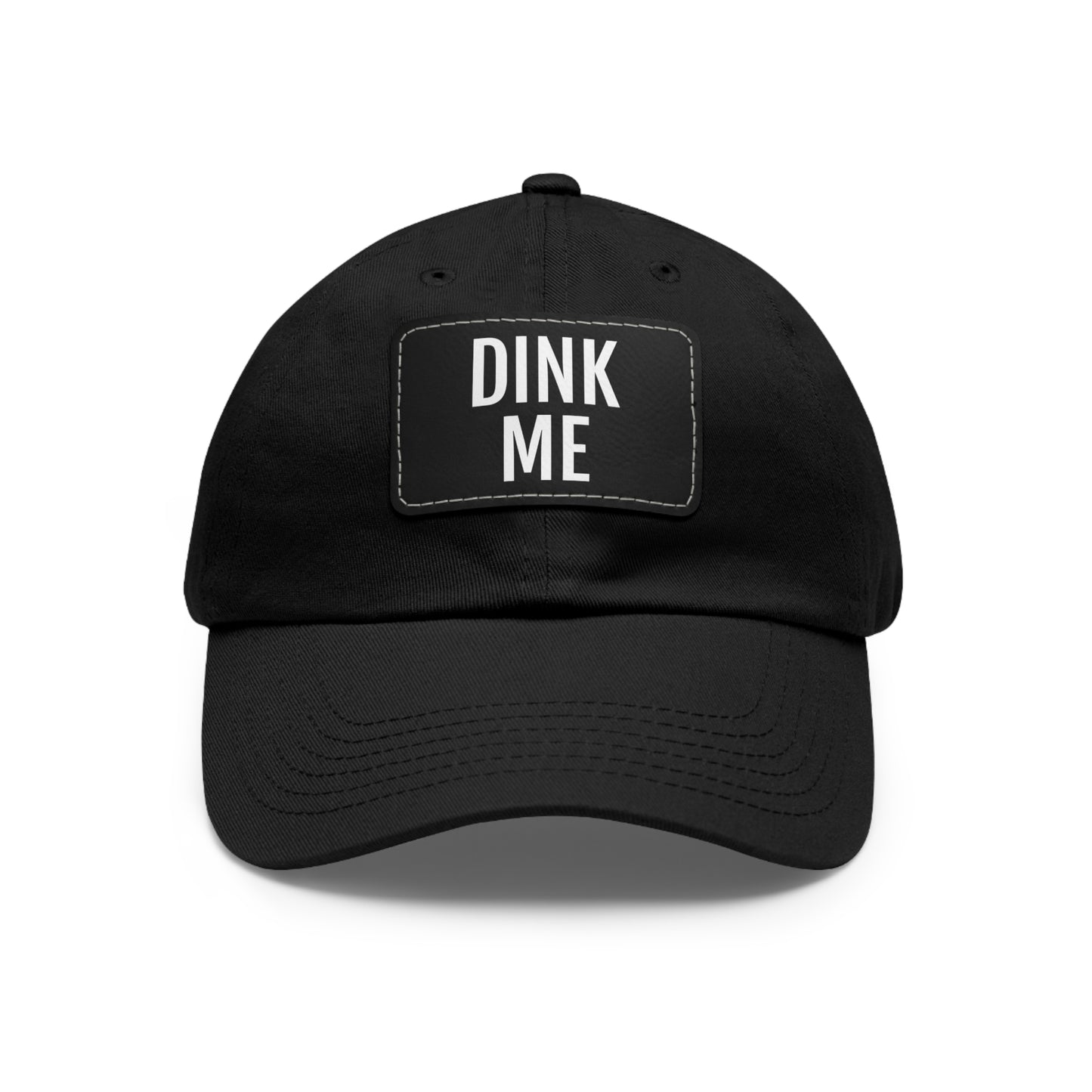 Dink Me Hat with Leather Patch