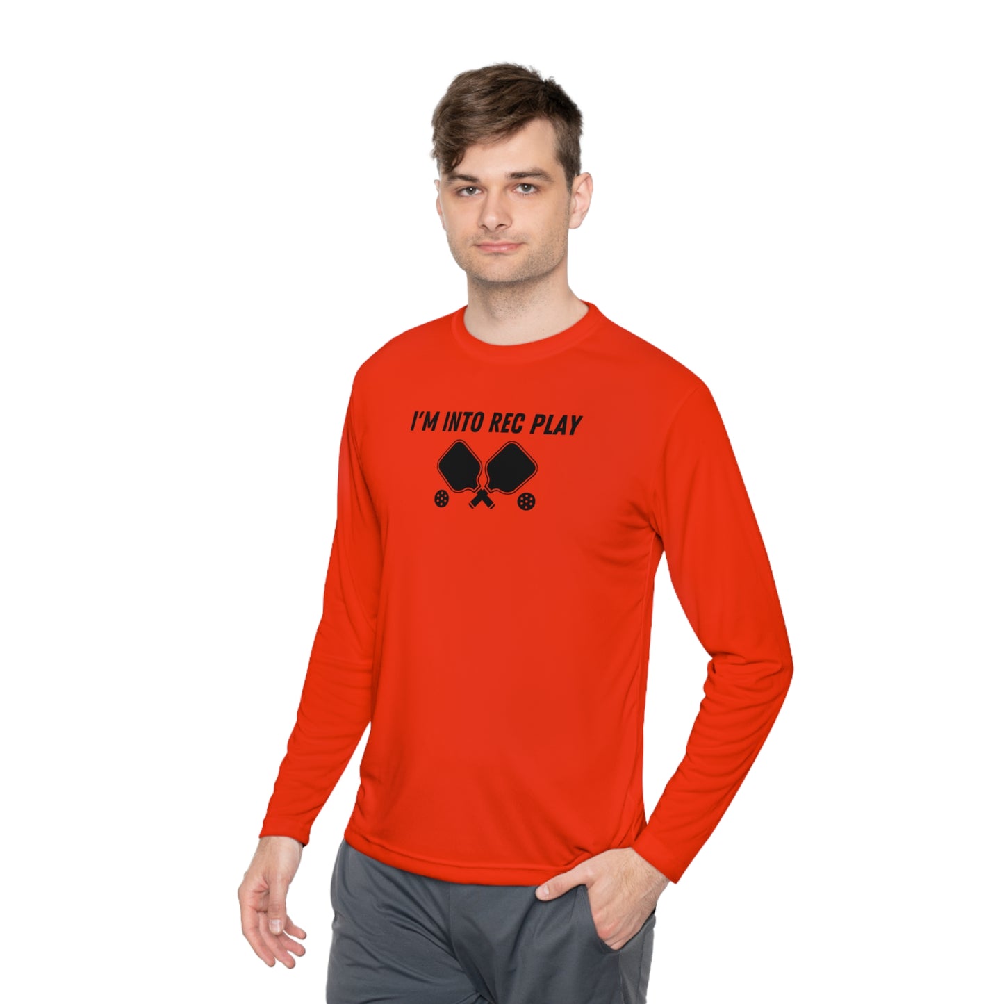 I'm Into Rec Play Unisex Lightweight Long Sleeve Tee (UPF 40)