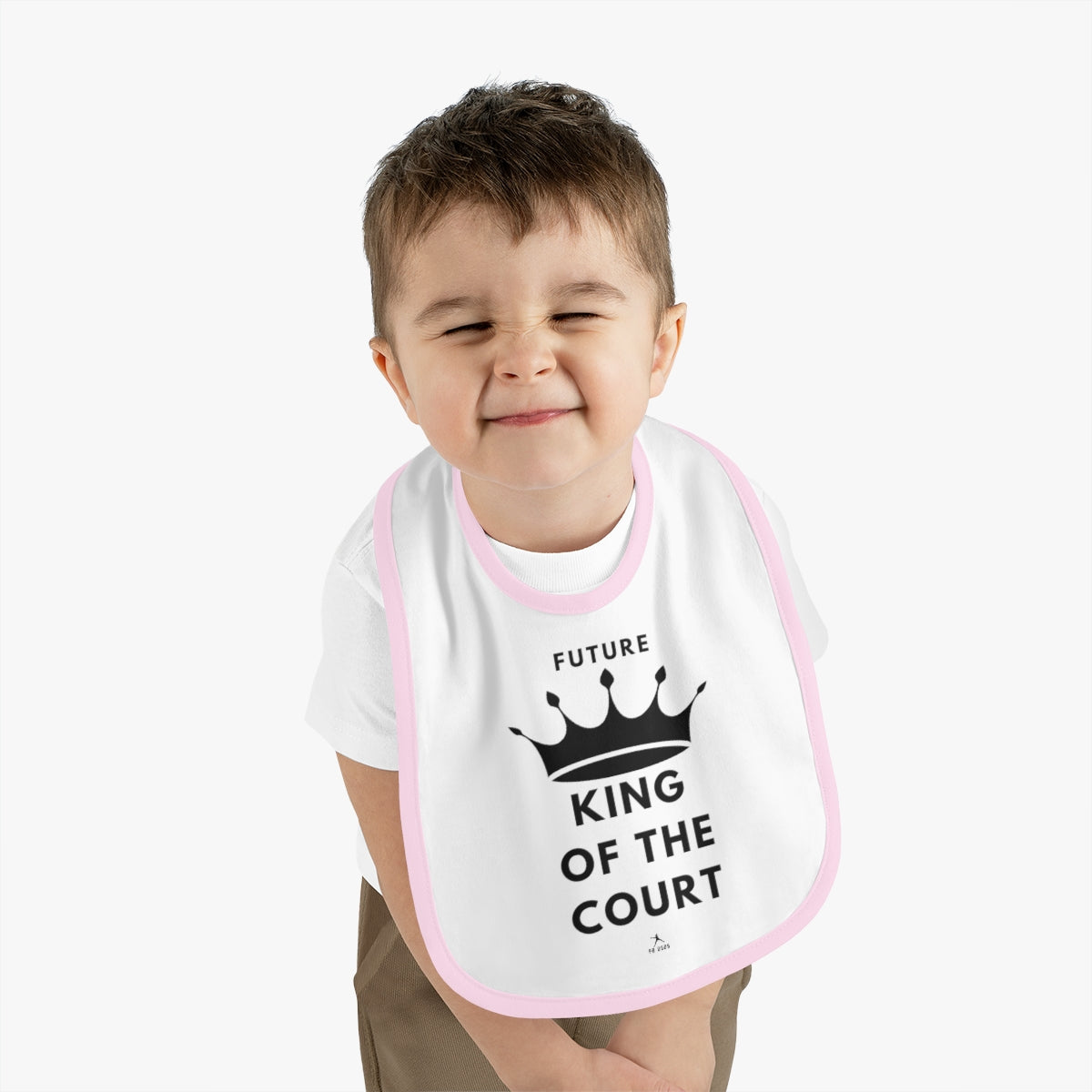 King of the Court Baby Bib