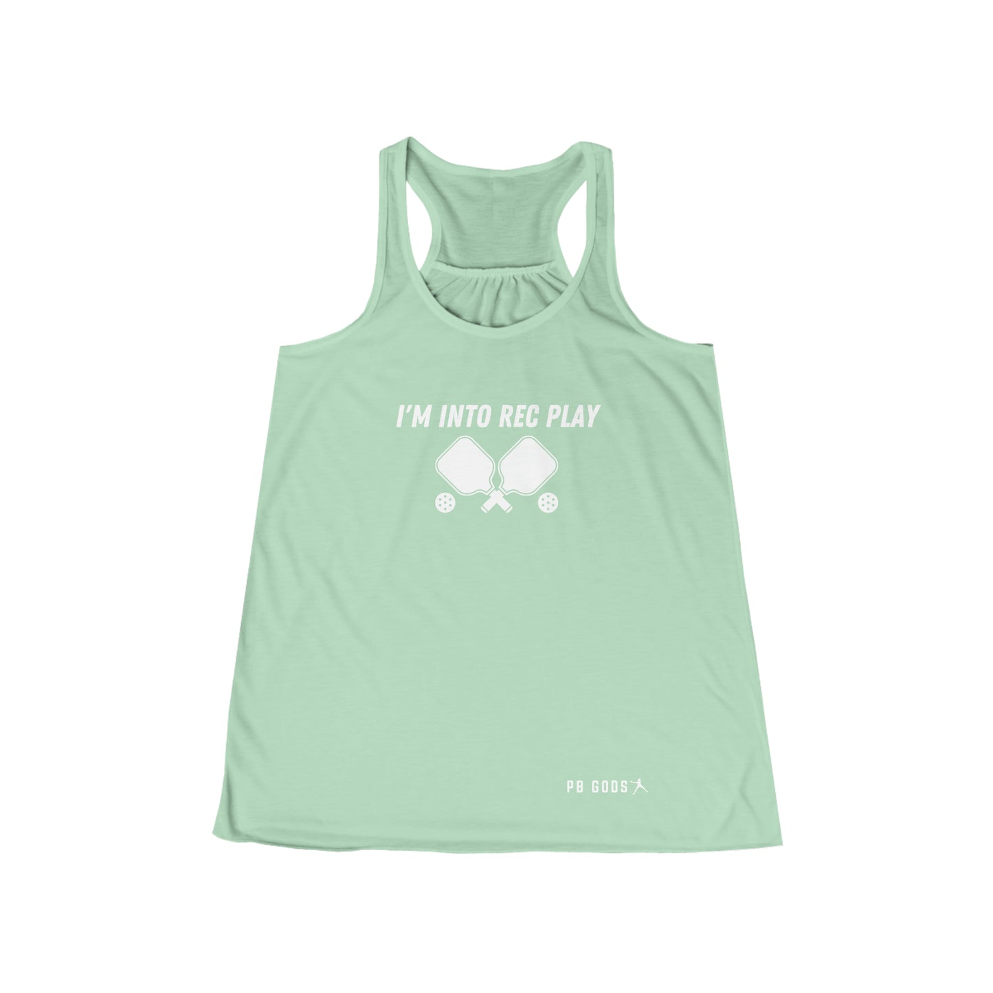 I'm Into Rec Play Women's Flowy Racerback Tank