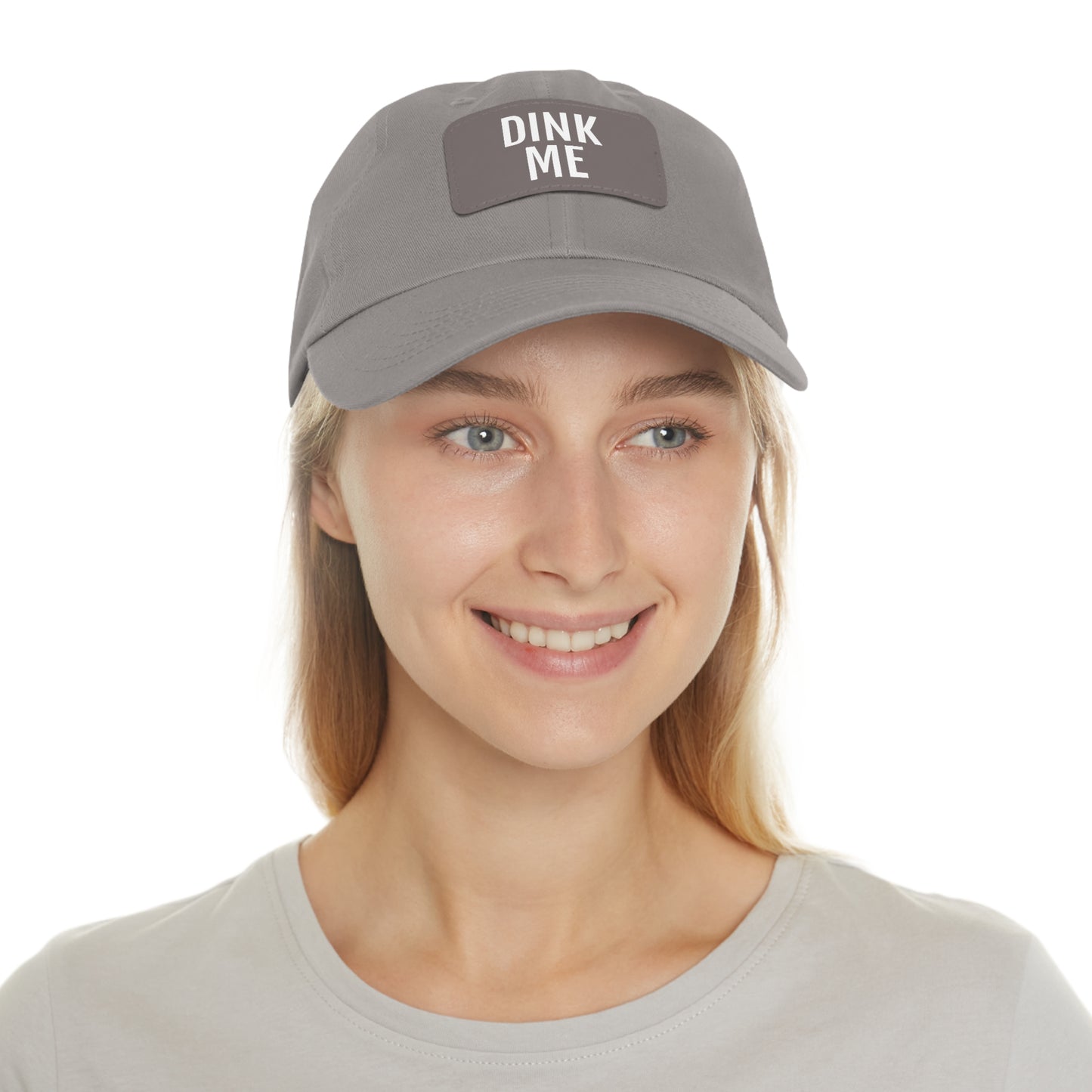 Dink Me Hat with Leather Patch