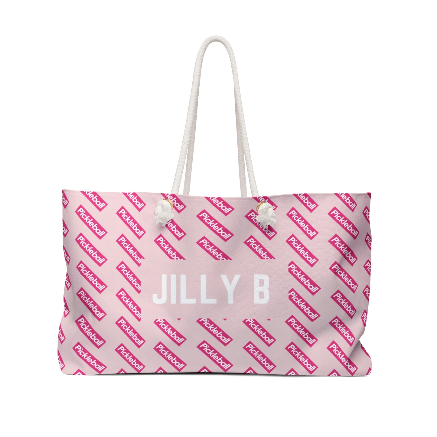 JILLY B Pickleball Weekender Tote Bag