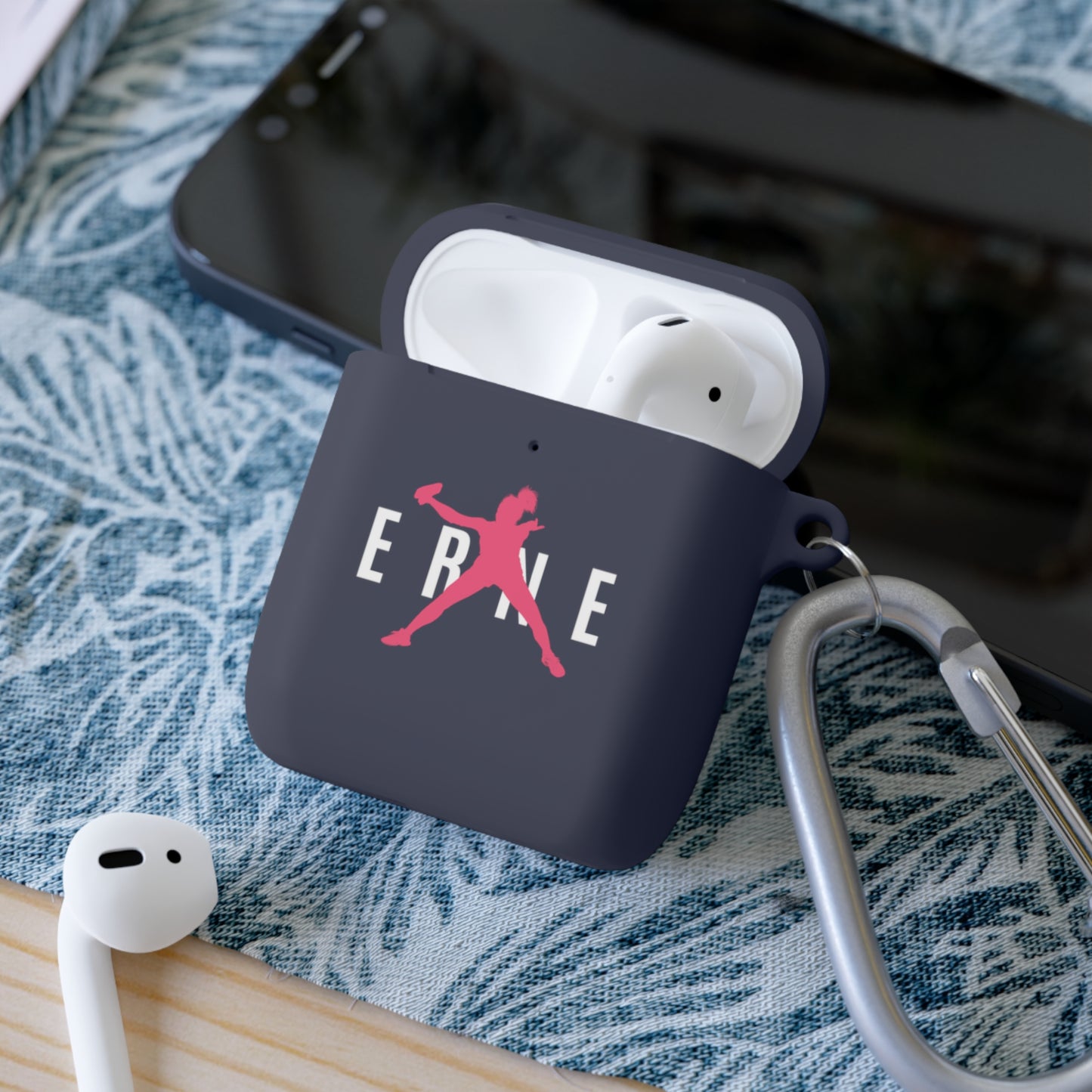 ERNE AirPods and AirPods Pro Case Cover (Black, Navy, Mint)