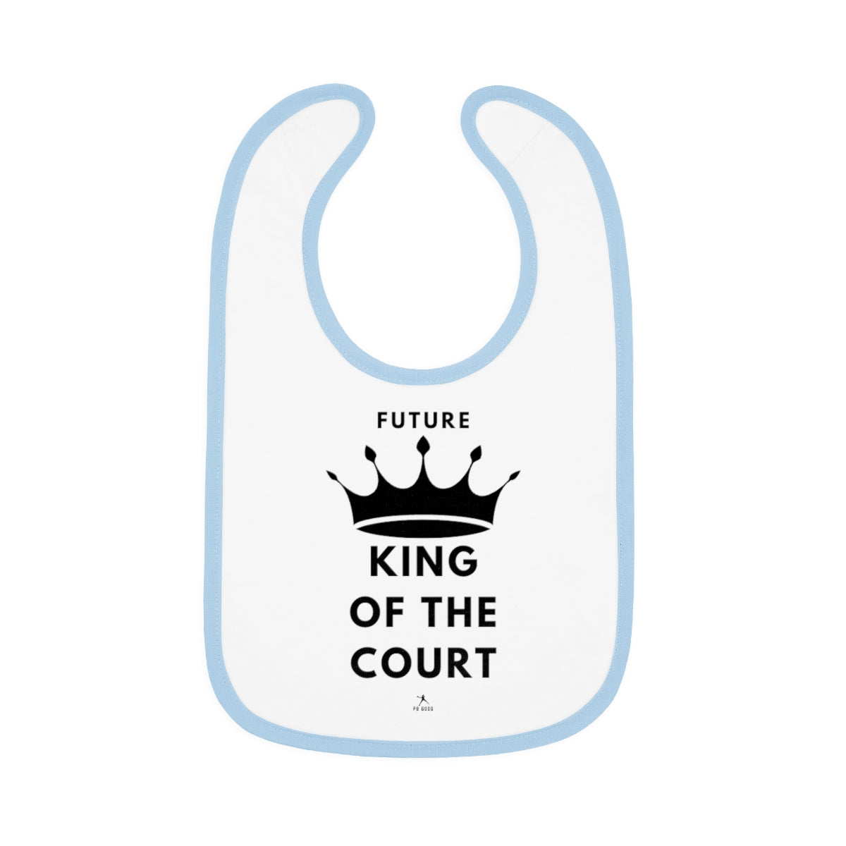 King of the Court Baby Bib