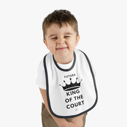 King of the Court Baby Bib