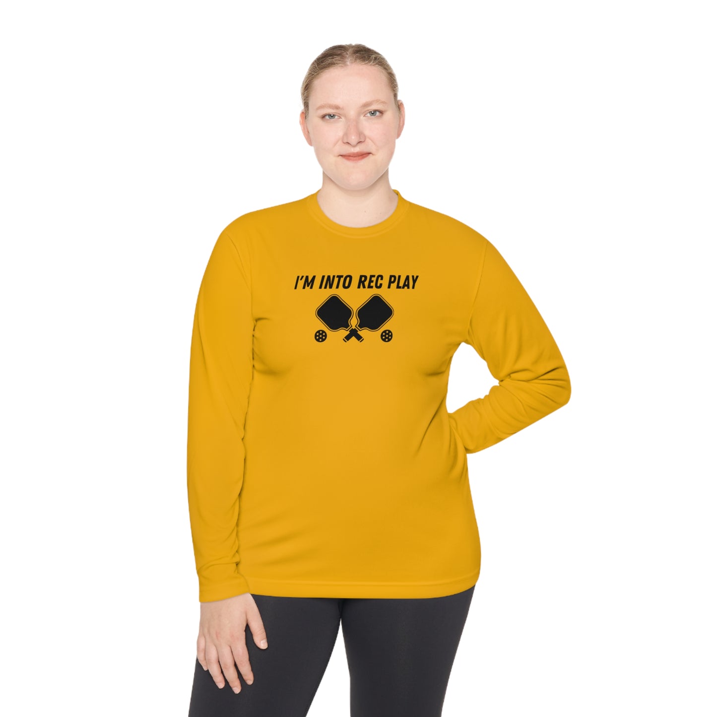 I'm Into Rec Play Unisex Lightweight Long Sleeve Tee (UPF 40)