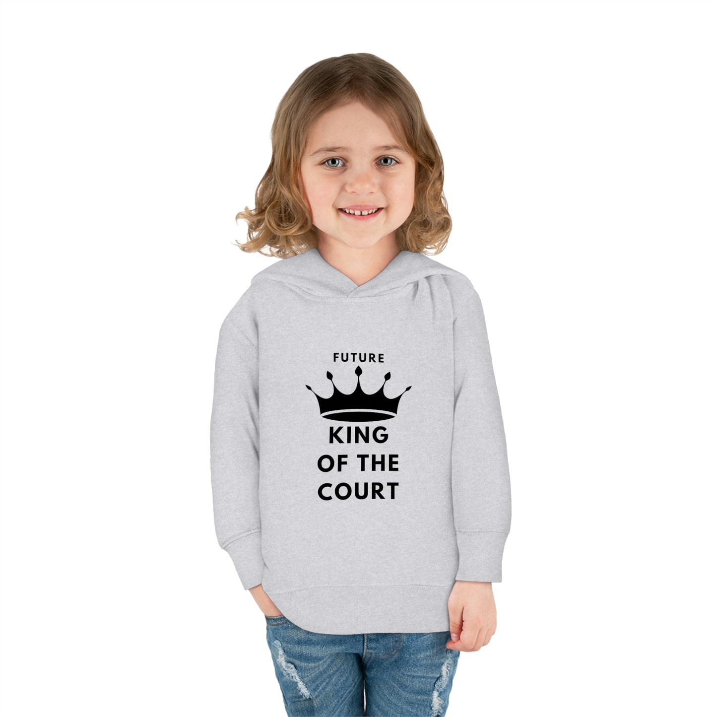 King of the Court Toddler Pullover Fleece Hoodie