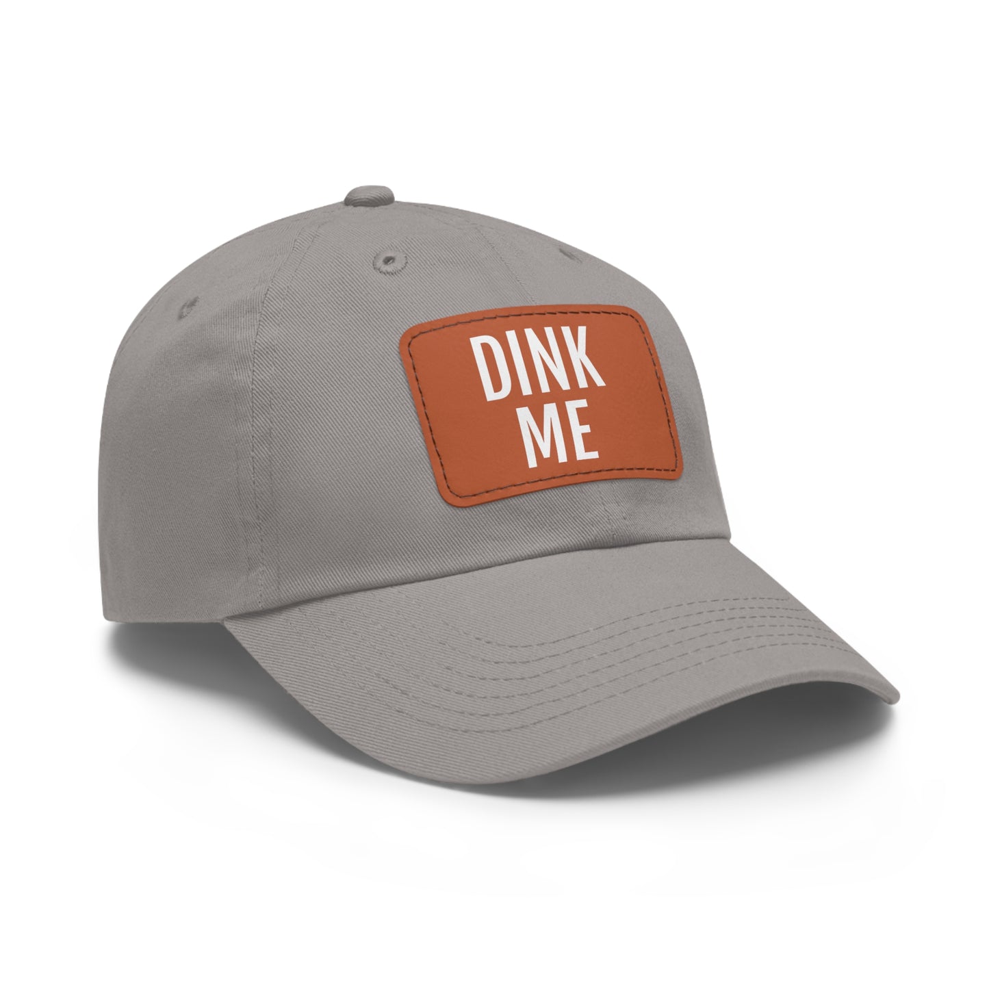 Dink Me Hat with Leather Patch