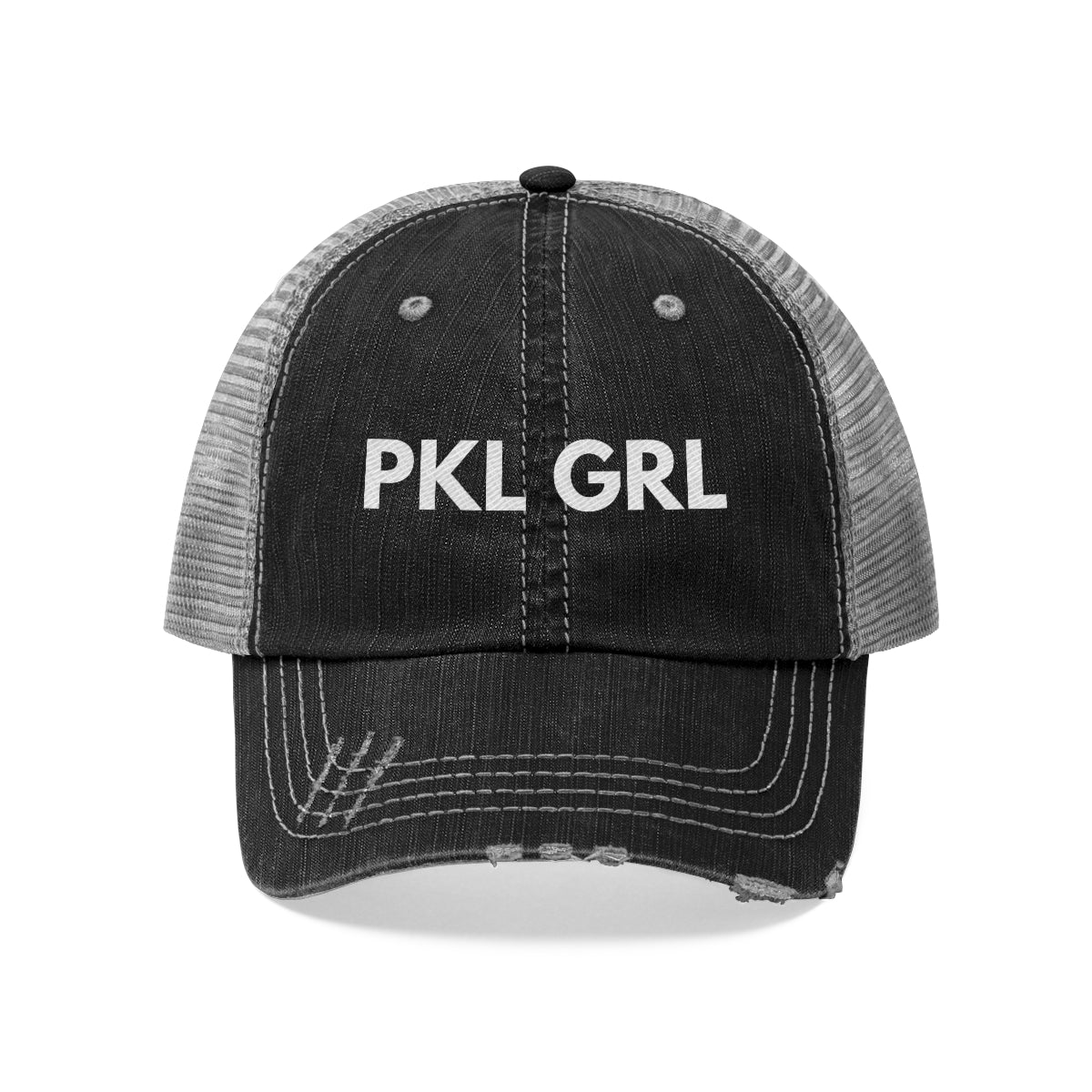 PKL GRL White Trucker Hat