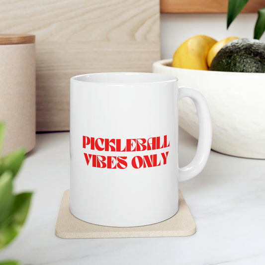 Pickleball Vibes Only (Retro) Mug 11oz