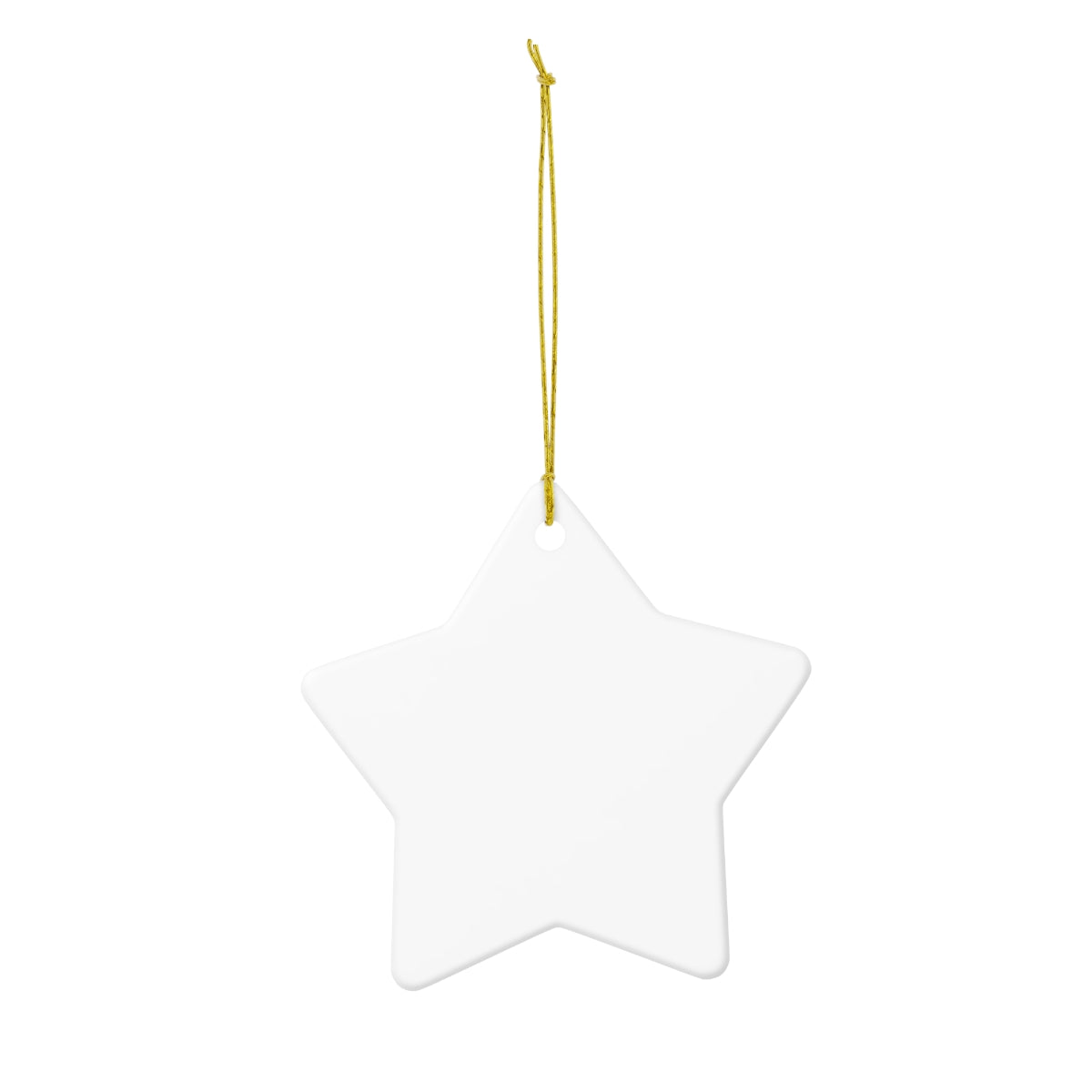 Pickleball Star Ornament