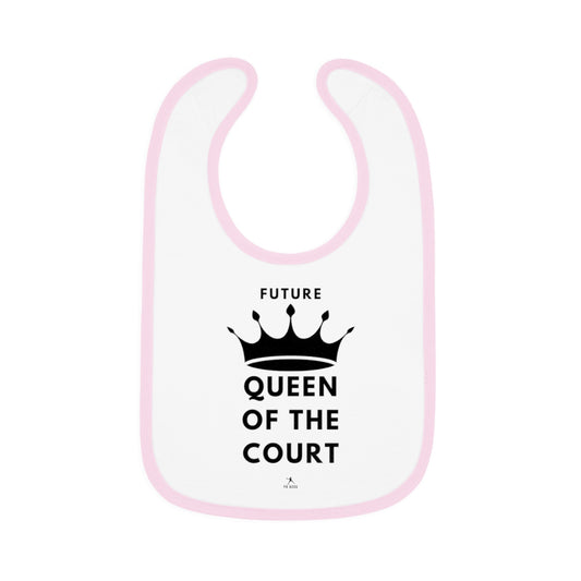 Queen of the Court Baby Bib