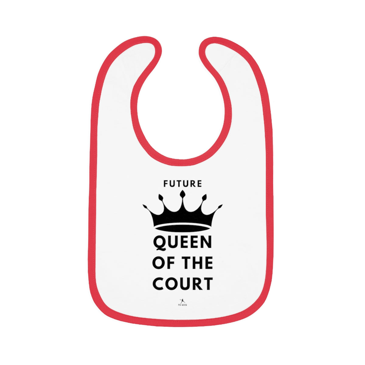 Queen of the Court Baby Bib