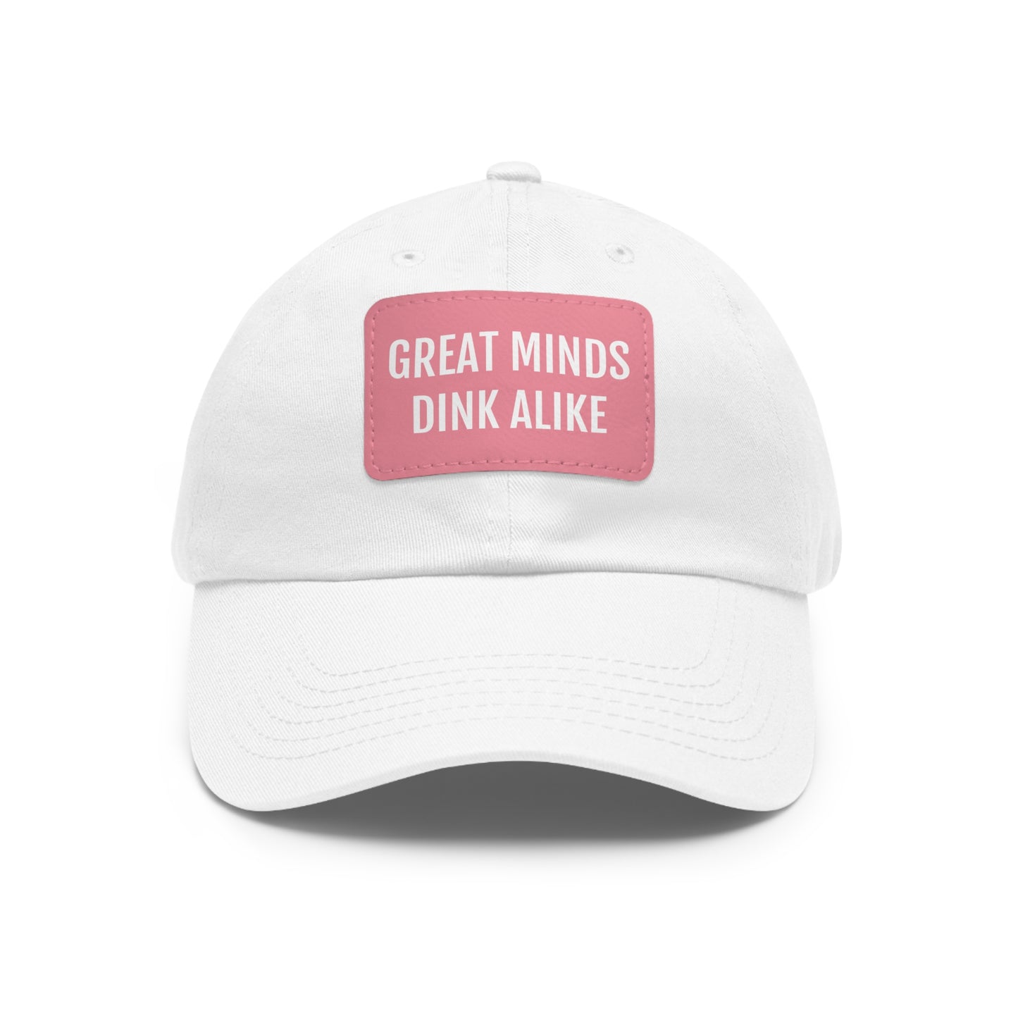 Great Minds Dink Alike Hat with Leather Patch