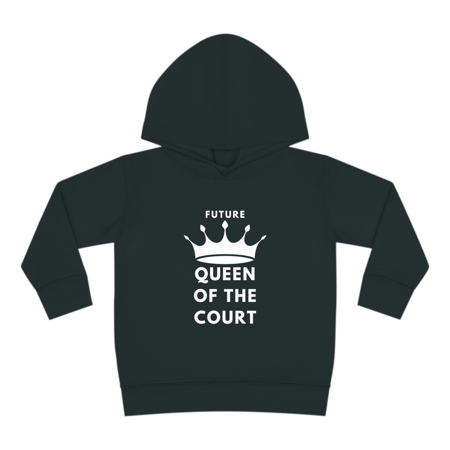 Queen of the Court Toddler Pullover Fleece Hoodie