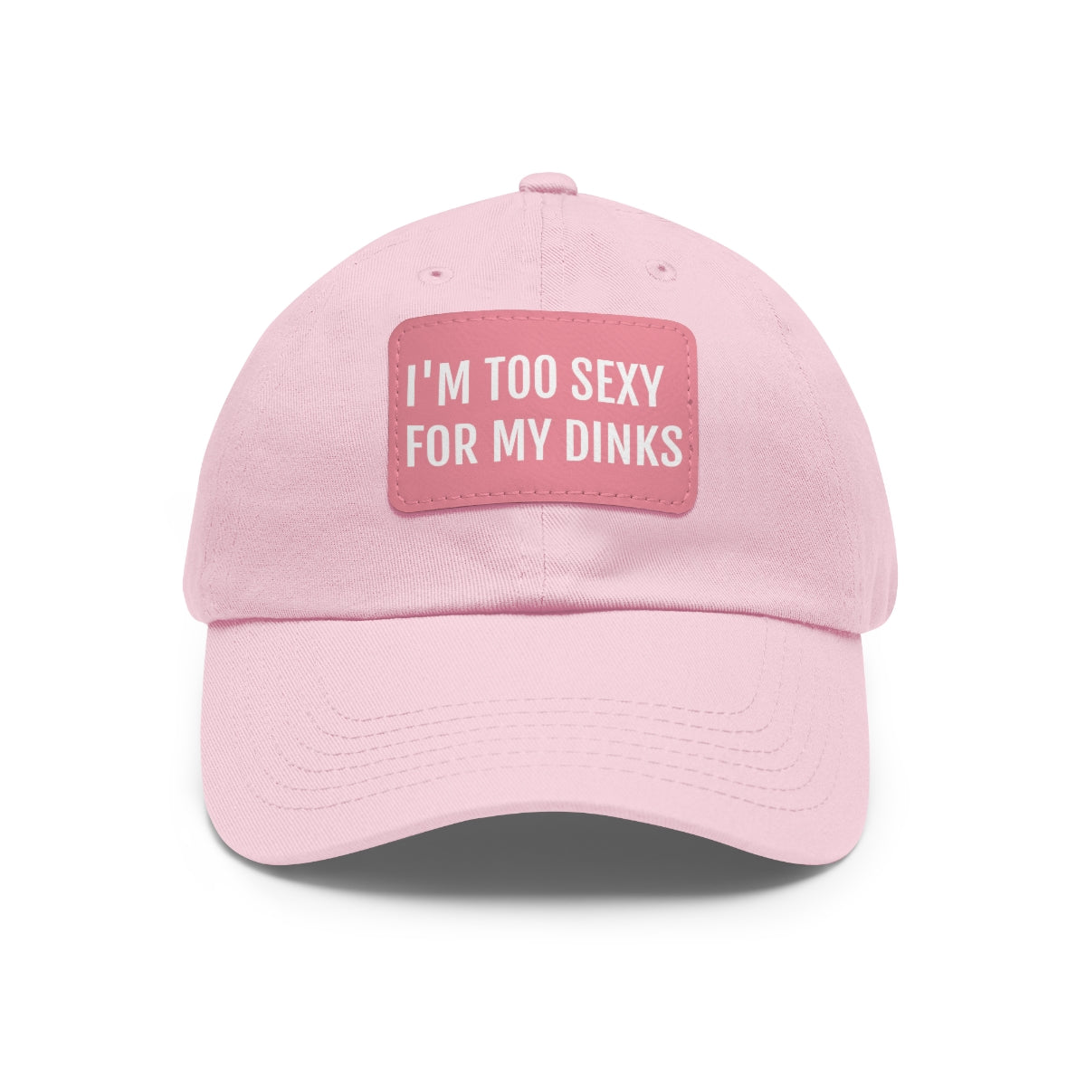 I'm Too Sexy Hat with Leather Patch