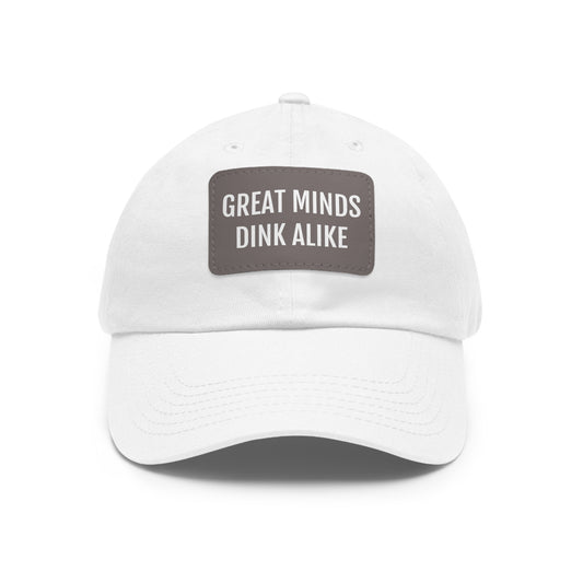 Great Minds Dink Alike Hat with Leather Patch