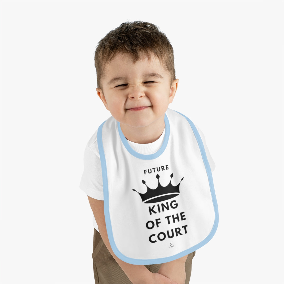 King of the Court Baby Bib