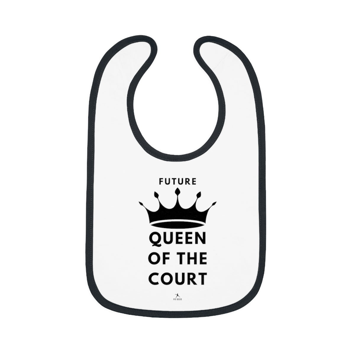 Queen of the Court Baby Bib