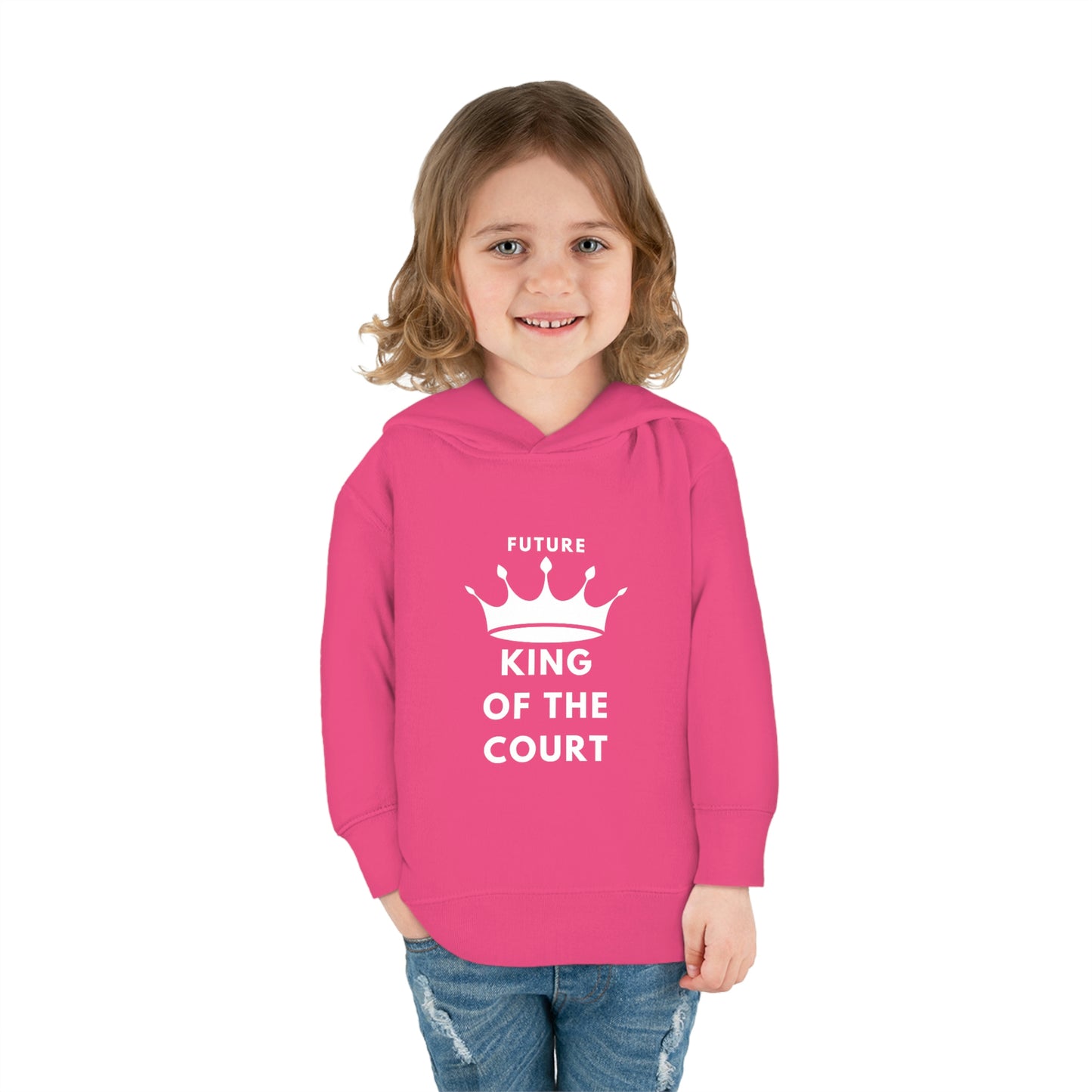 King of the Court Toddler Pullover Fleece Hoodie