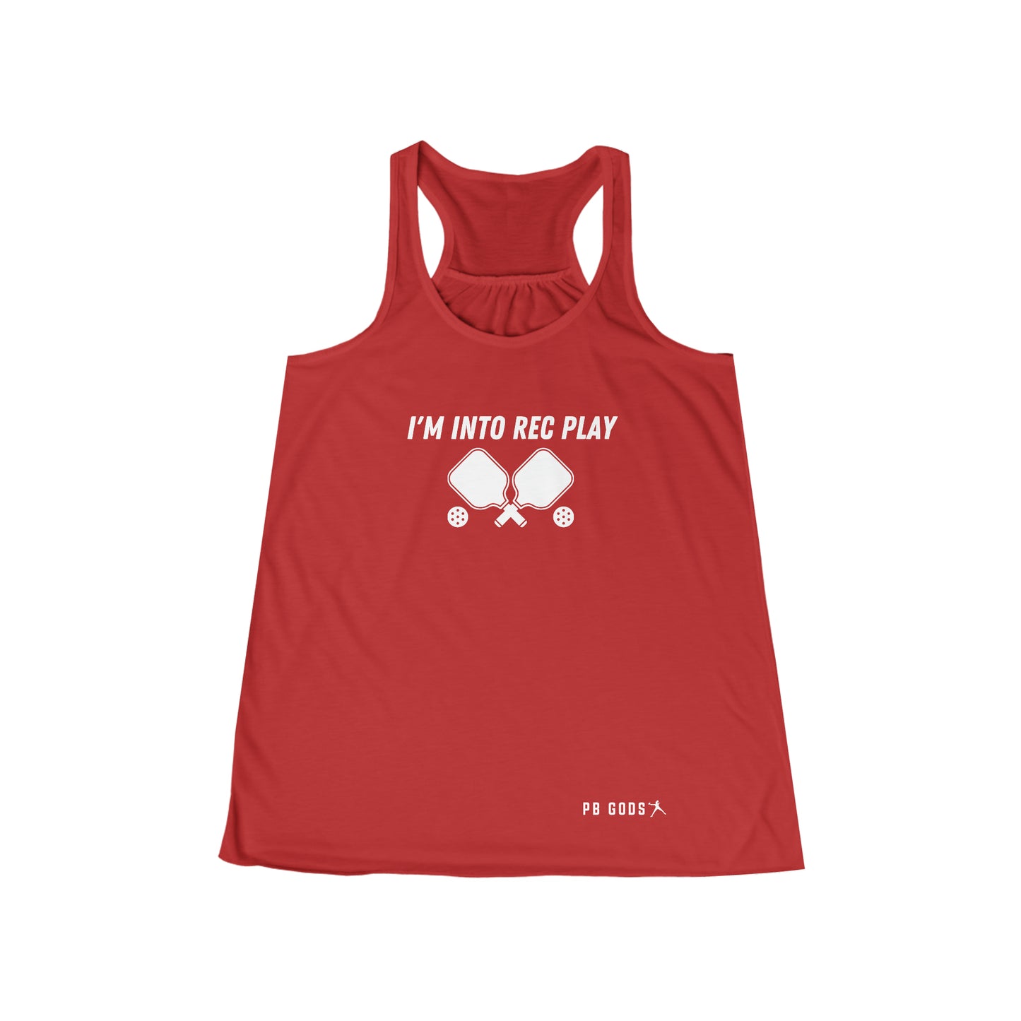 I'm Into Rec Play Women's Flowy Racerback Tank