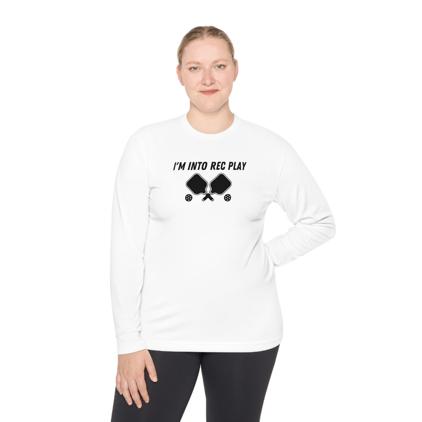 I'm Into Rec Play Unisex Lightweight Long Sleeve Tee (UPF 40)