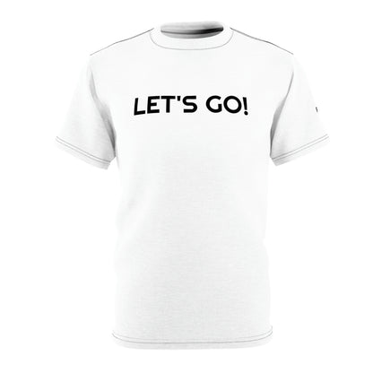 LET'S GO! Multi-lingual Unisex Cut & Sew Tee