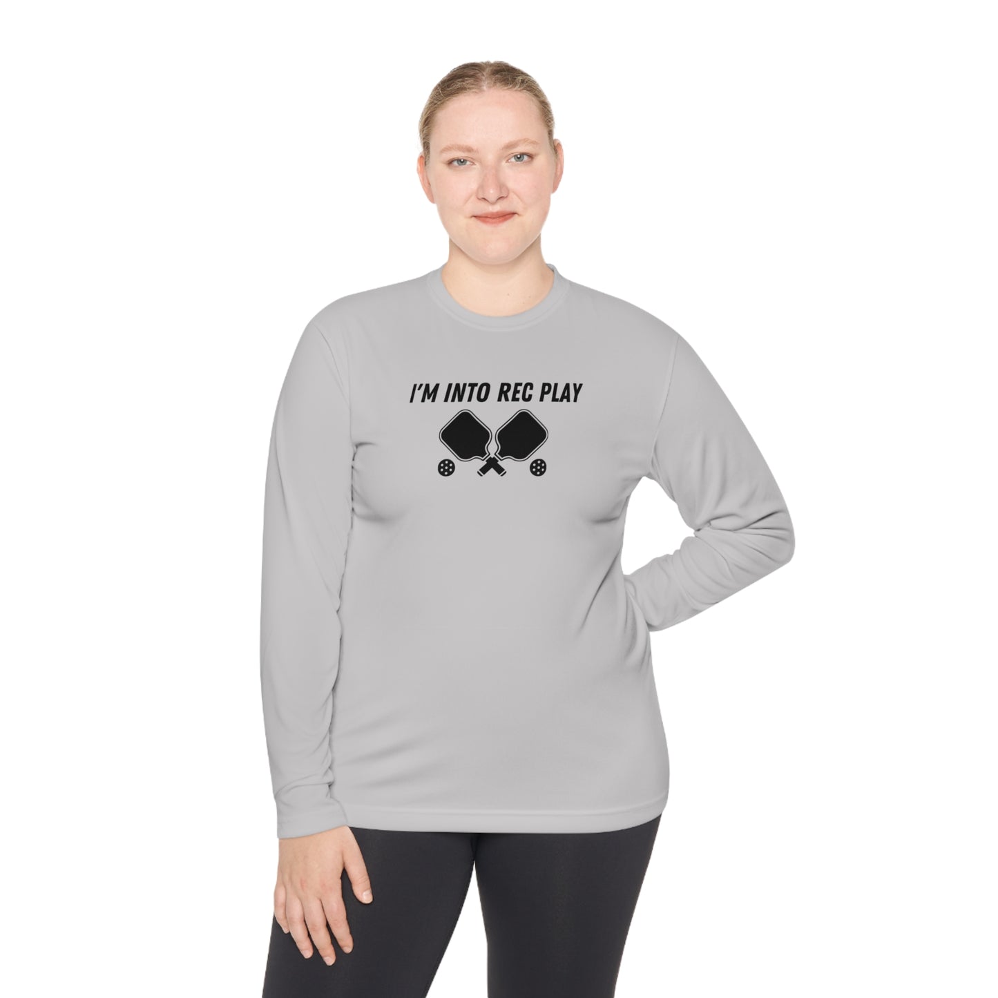 I'm Into Rec Play Unisex Lightweight Long Sleeve Tee (UPF 40)