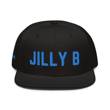 JILLY B Snapback Hat - Electric Blue