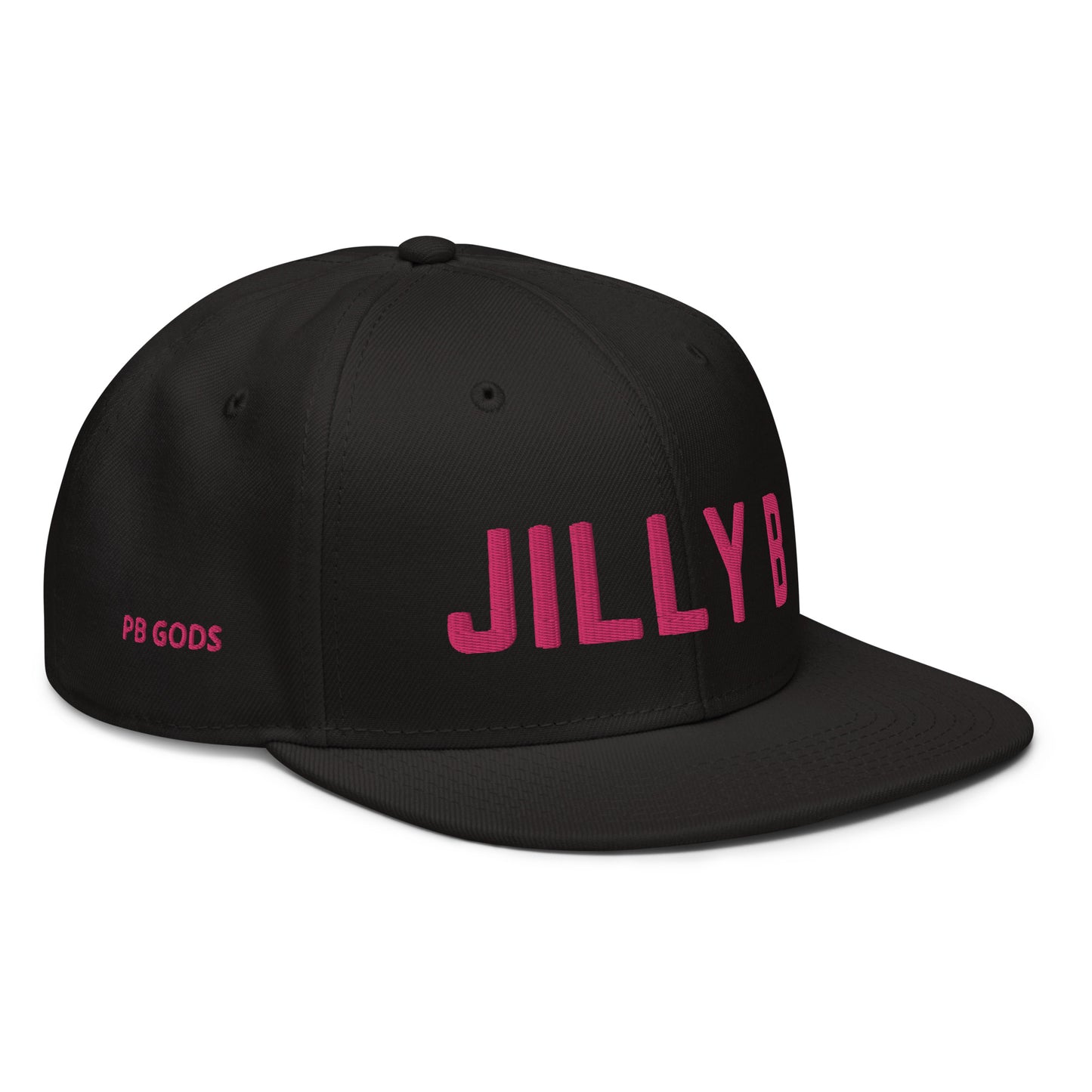 Jilly B Snapback Hat - Hot Pink