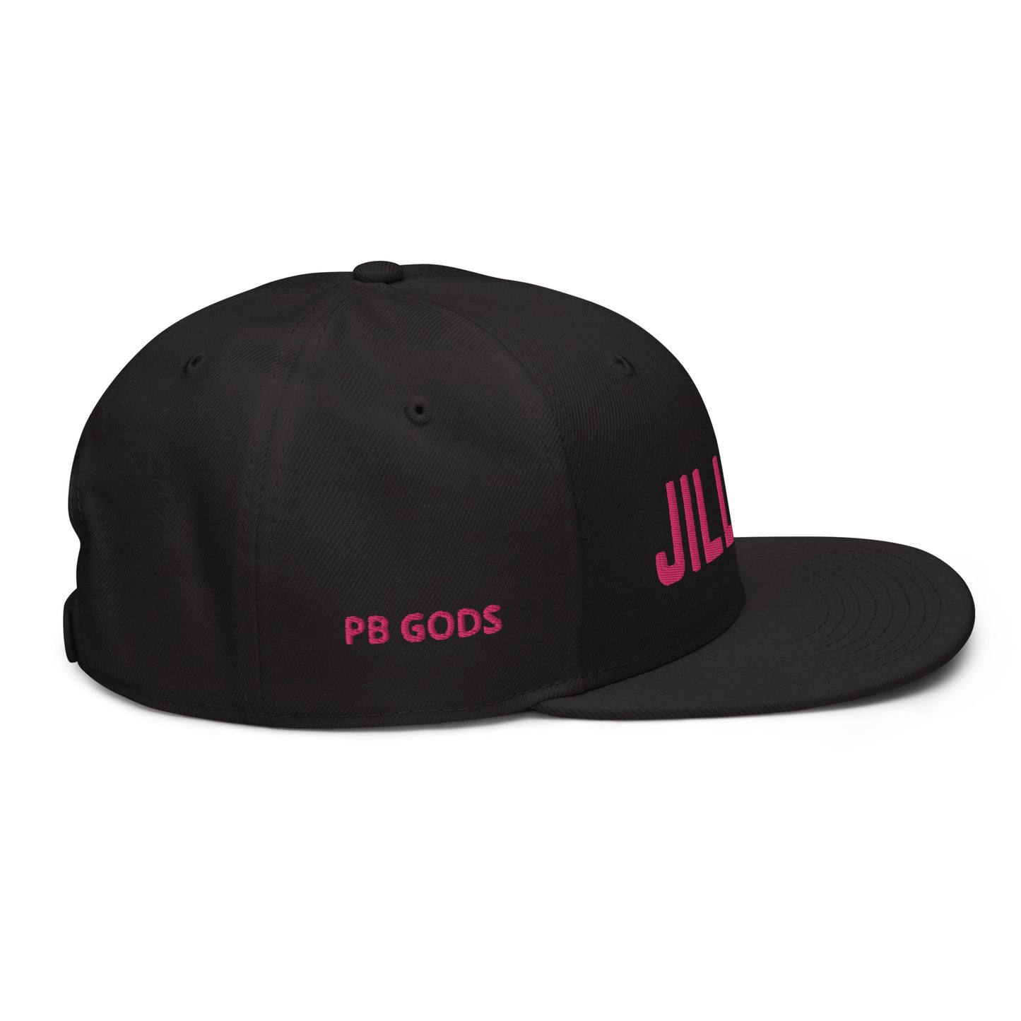 Jilly B Snapback Hat - Hot Pink