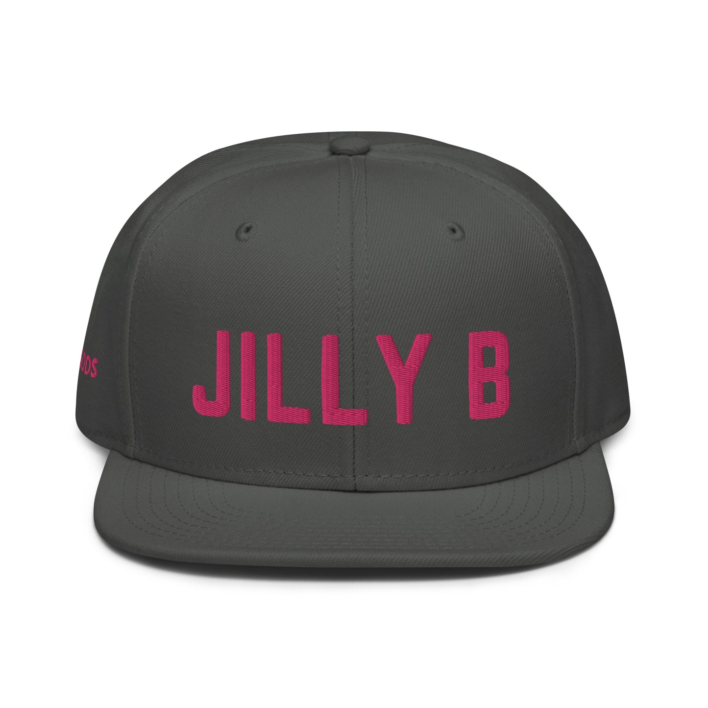 Jilly B Snapback Hat - Hot Pink