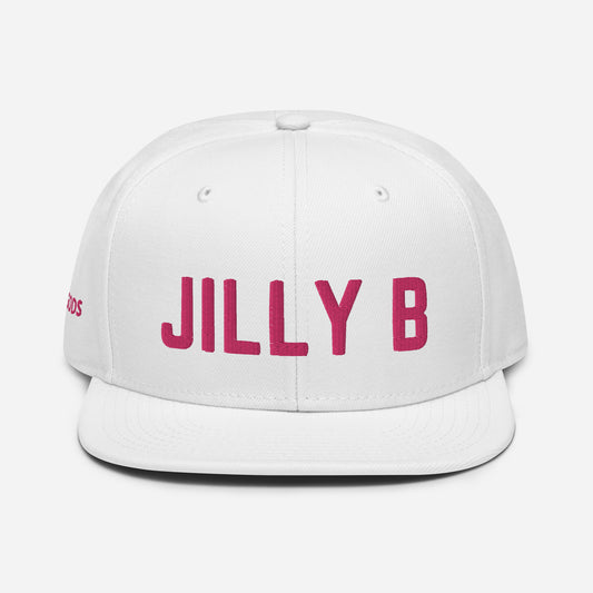 Jilly B Snapback Hat - Hot Pink