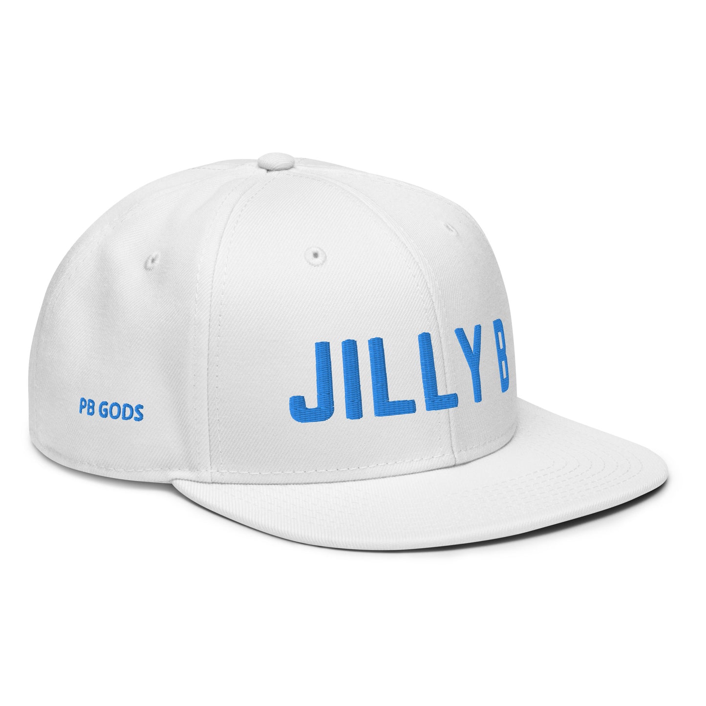 JILLY B Snapback Hat - Electric Blue