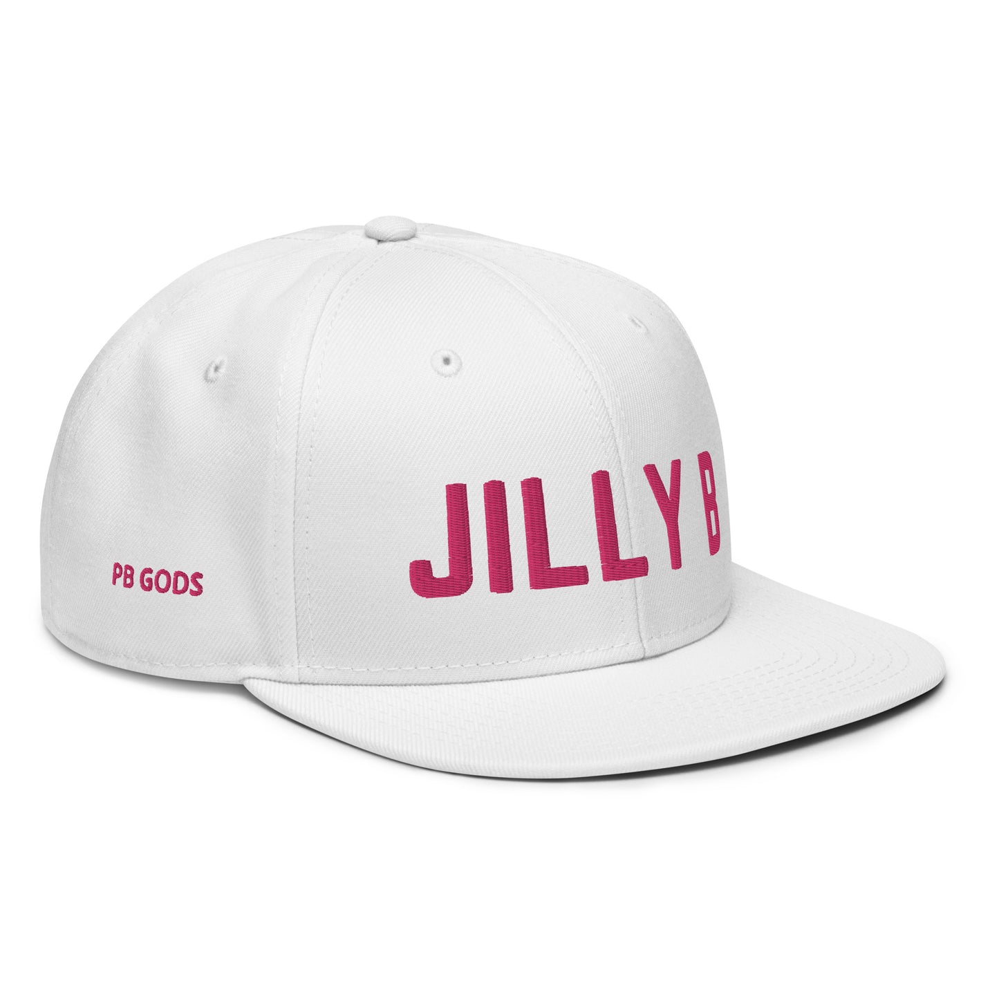 Jilly B Snapback Hat - Hot Pink