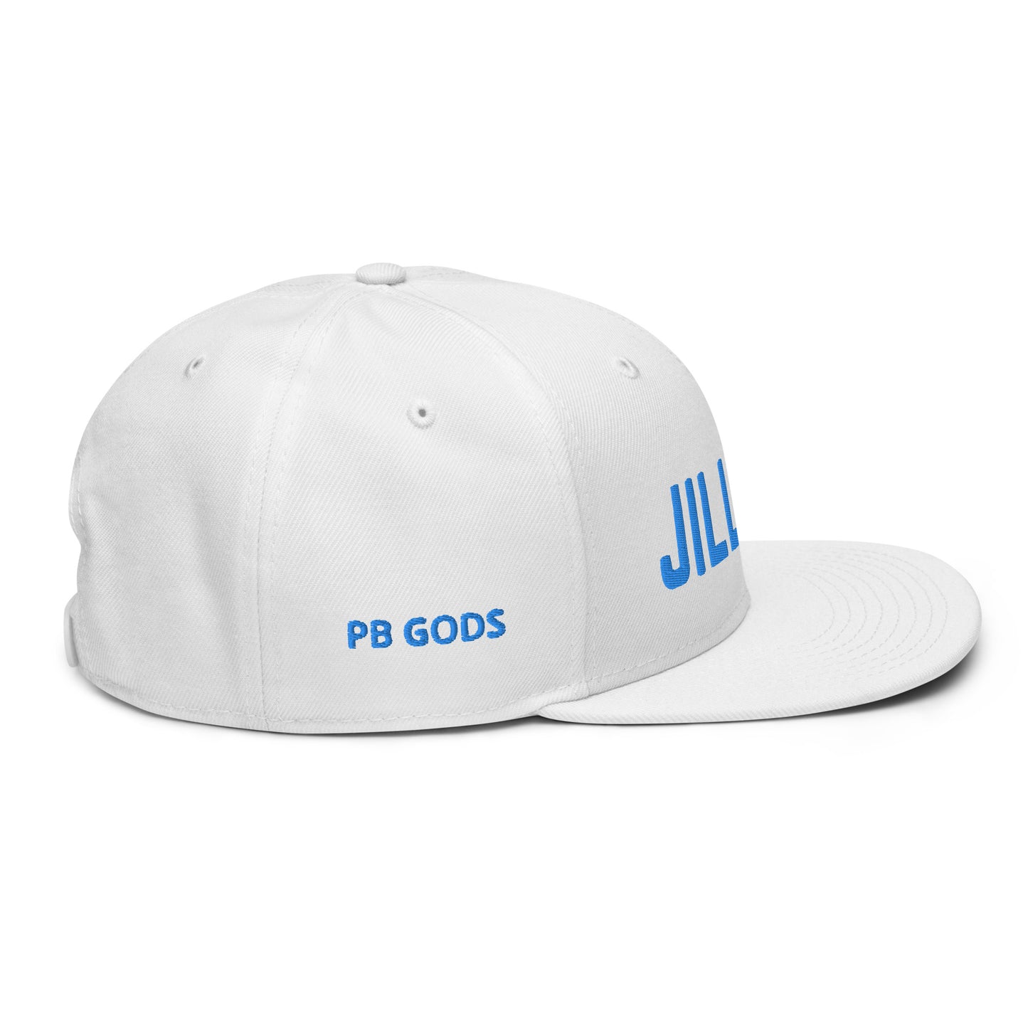 JILLY B Snapback Hat - Electric Blue