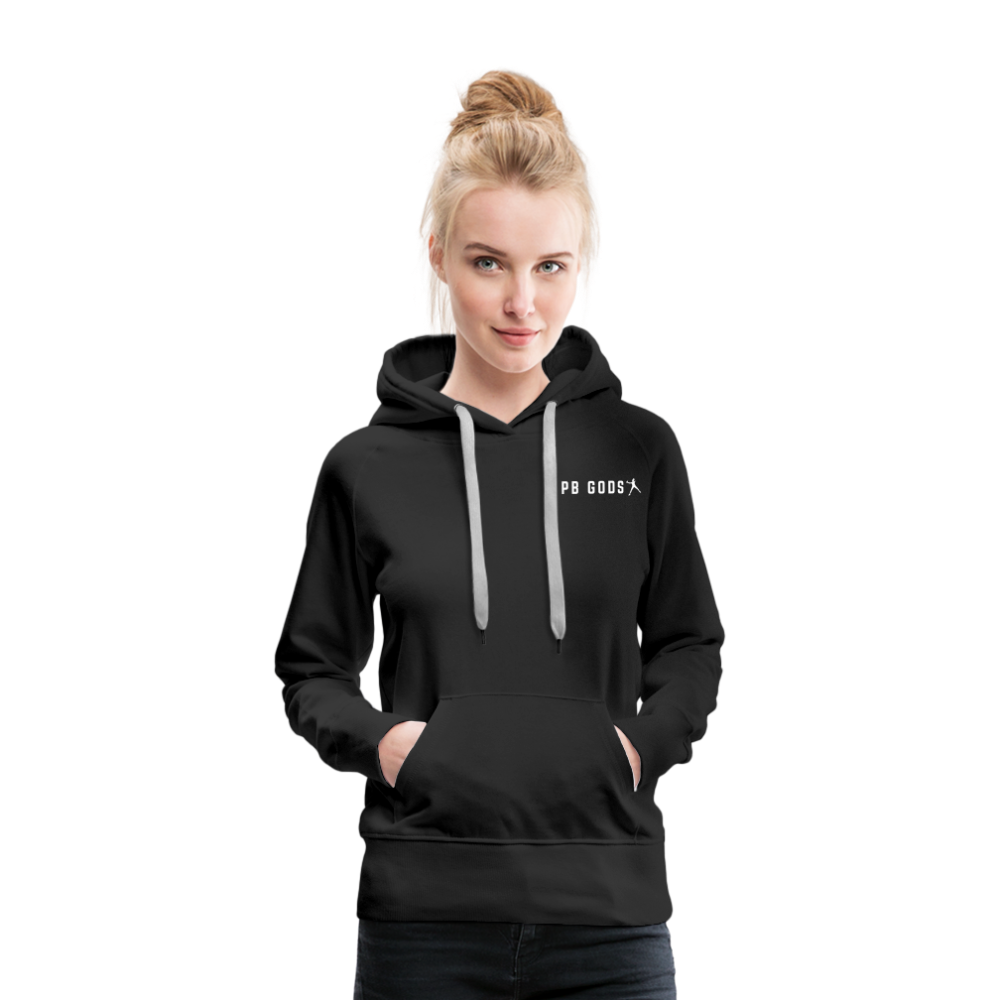 Pickleball Vibes Only Women’s Premium Hoodie - black