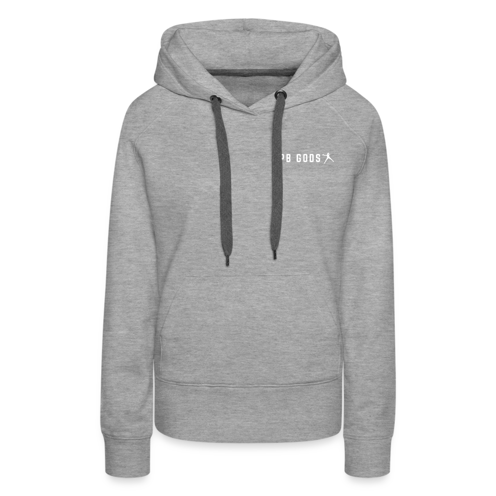 Pickleball Vibes Only Women’s Premium Hoodie - heather grey