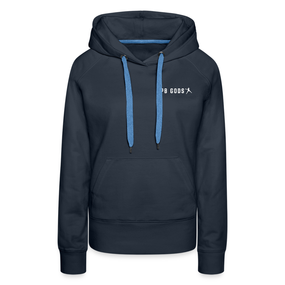 Pickleball Vibes Only Women’s Premium Hoodie - navy