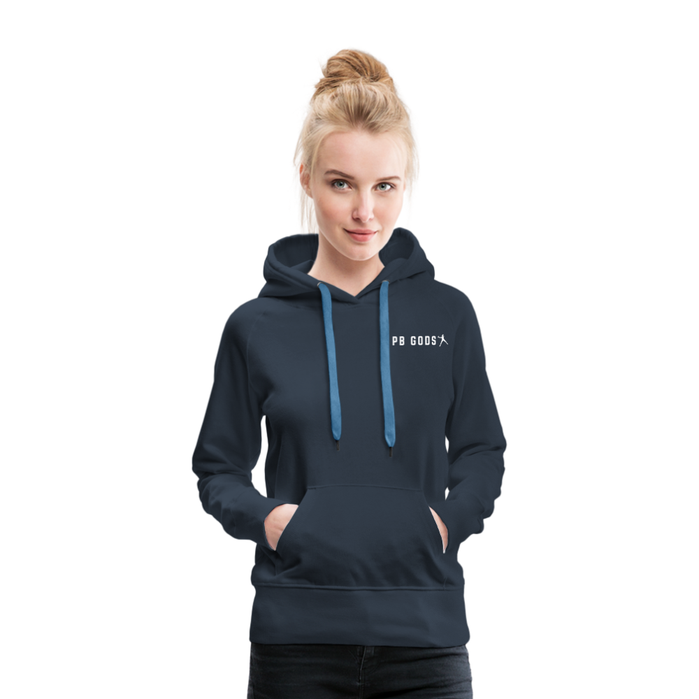 Pickleball Vibes Only Women’s Premium Hoodie - navy