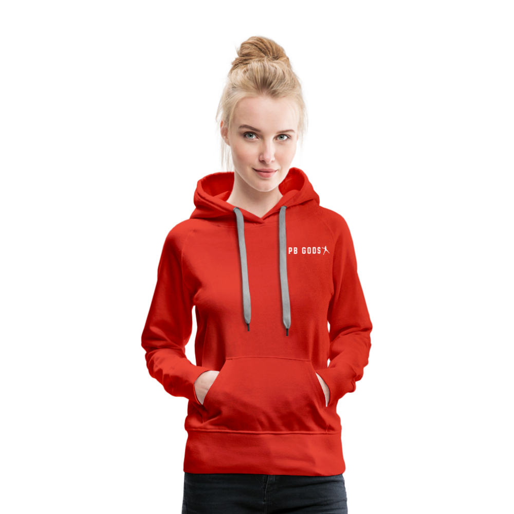 Pickleball Vibes Only Women’s Premium Hoodie - red