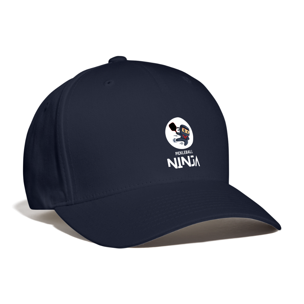 Pickleball Ninja Flexfit Hat - Dark - navy