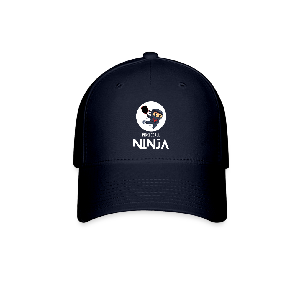 Pickleball Ninja Flexfit Hat - Dark - navy