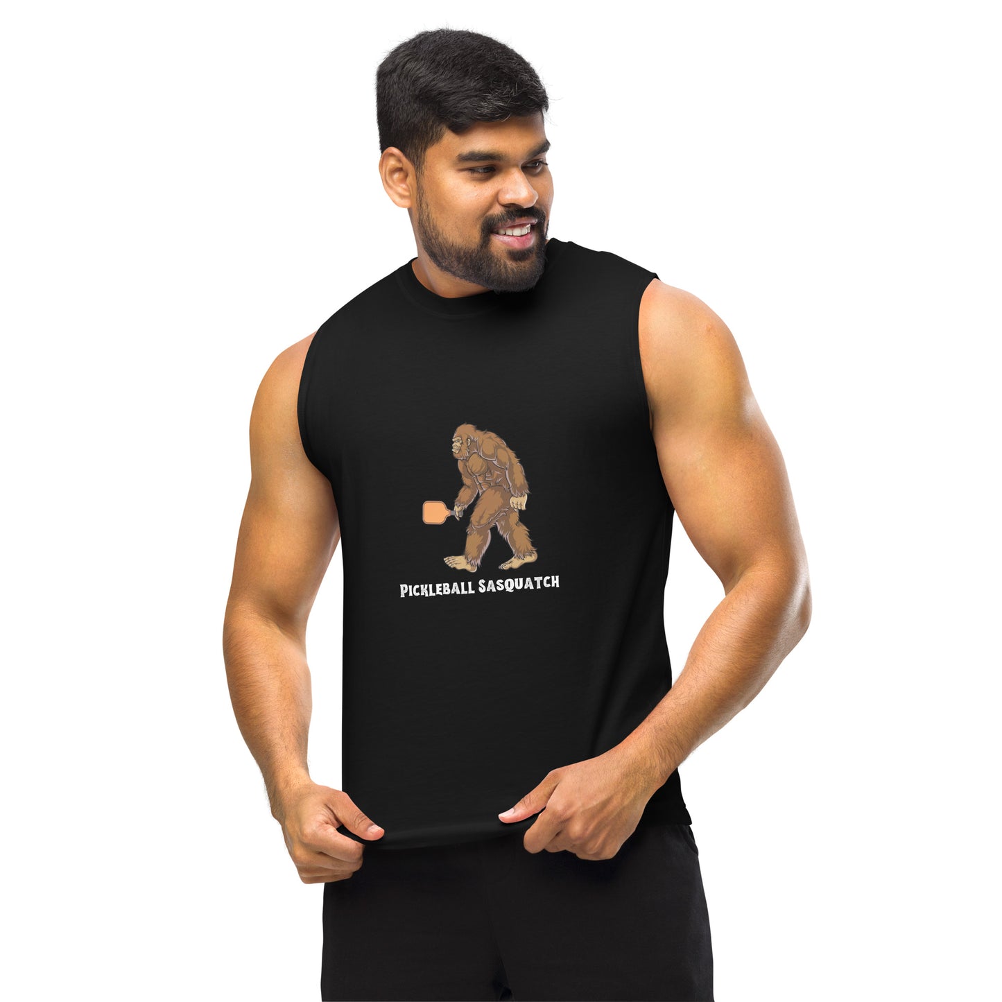 Pickleball Sasquatch Muscle Tank